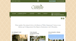 Desktop Screenshot of palaisoumensour.com