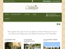 Tablet Screenshot of palaisoumensour.com